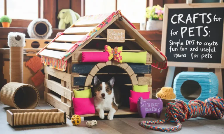 Simple DIYs To Create Fun & Useful Items For Pets