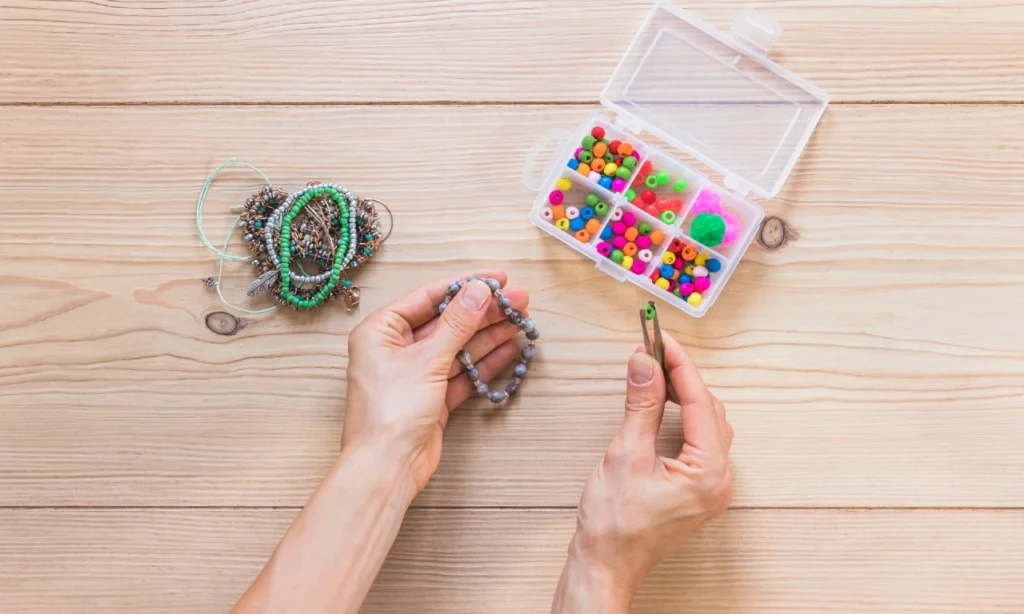 Noodle Bead Stacking Bracelets Tutorial