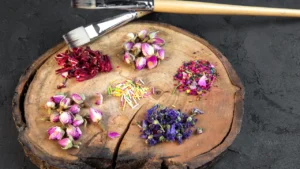 DIY Pressed Flower Art & Resin Jewelry