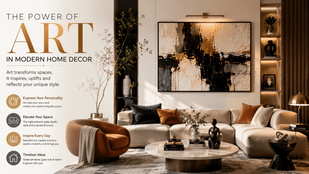 The Power of Art in Modern Home Décor