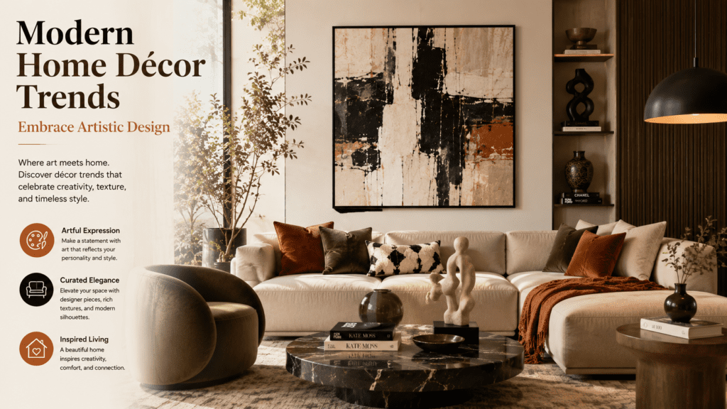 The Power of Art in Modern Home Décor