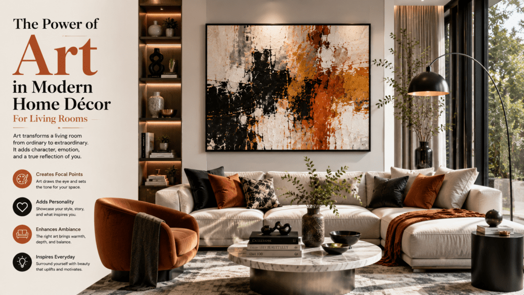 The Power of Art in Modern Home Décor