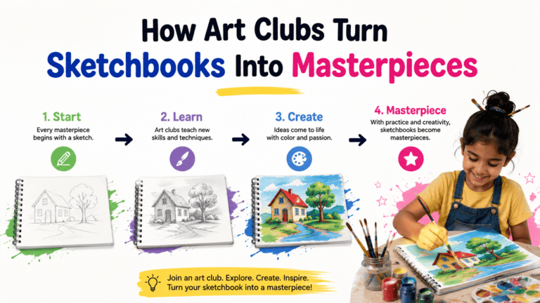 How Art Clubs Turn Sketchbooks Into Masterpieces