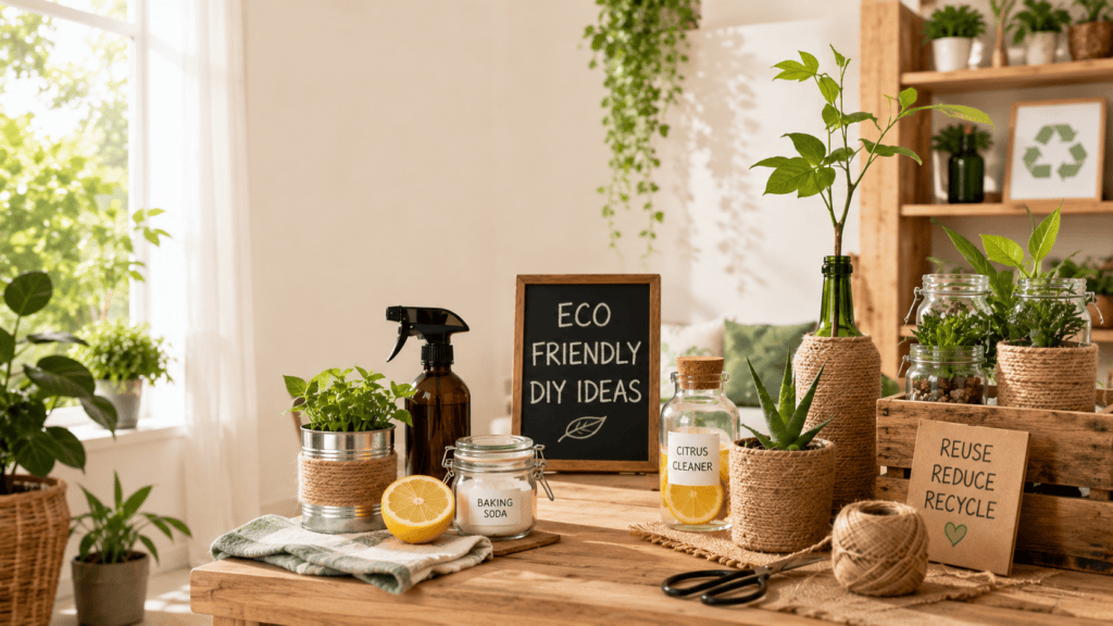 Eco-Friendly DIY Ideas For A Greener Home